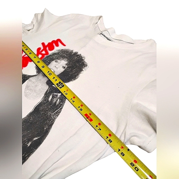 Prince Peter X Whitney Houston |  White T-Shirt | Size Medium - Picture 2 of 5